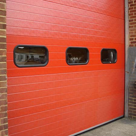 Sectional overhead door
